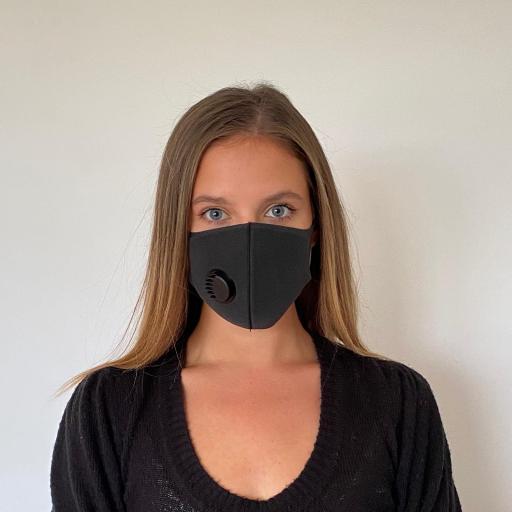 Reusable mask with Valve